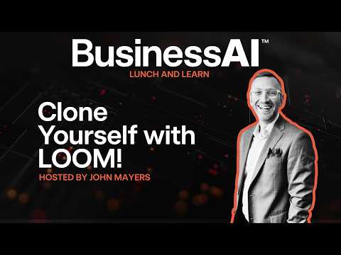 Clone yourself with Loom webinar video thumbnail